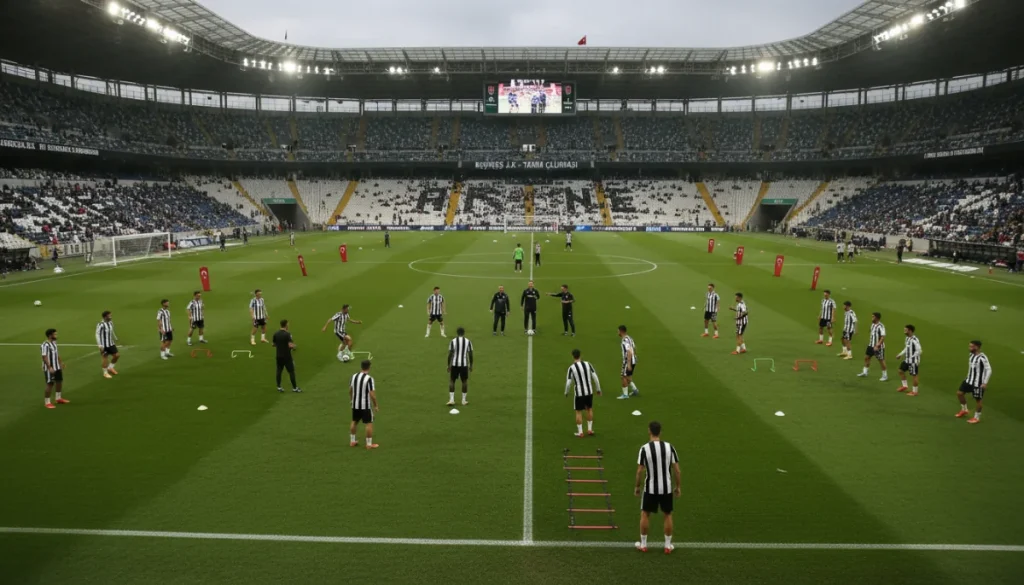 Beşiktaş’ın 19 Mart Kasımpaşa Mücadelesine Yönelik Hazırlık Süreci Tüm Hızıyla Devam Ediyor
