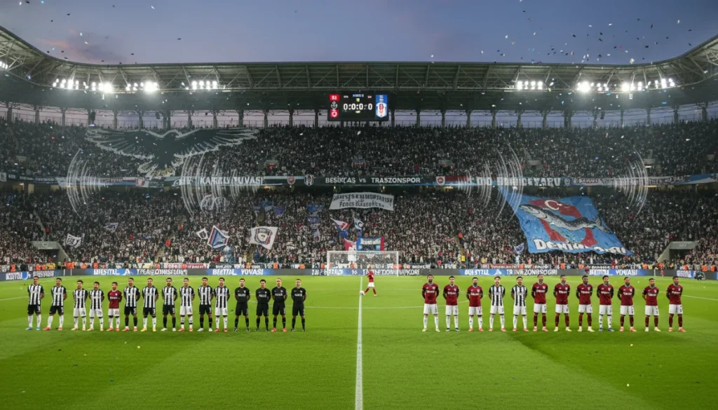 Süper Lig’de Dev Kapışma: Beşiktaş-Trabzonspor Derbisi ve 33. Haftanın Şifreleri
