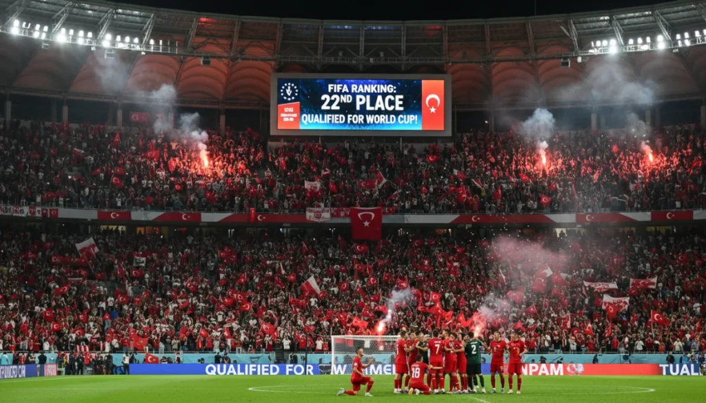Türkiye Futbolu Şahlanıyor: 22. Sıraya Kadar Yükseldik