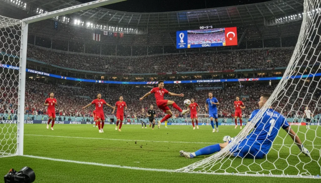 2026 Dünya Kupası’nda Müthiş Veda: Türkiye, ABD’yi 90+8’de Devirdi