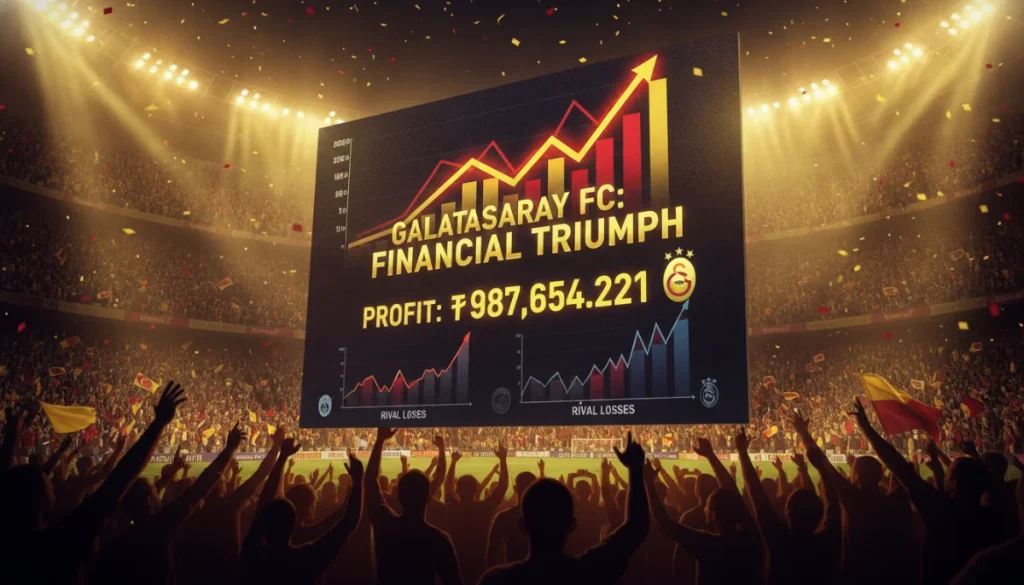 Cimbom’un Mali Başarısı: Rakipler Zararda Galatasaray Karda