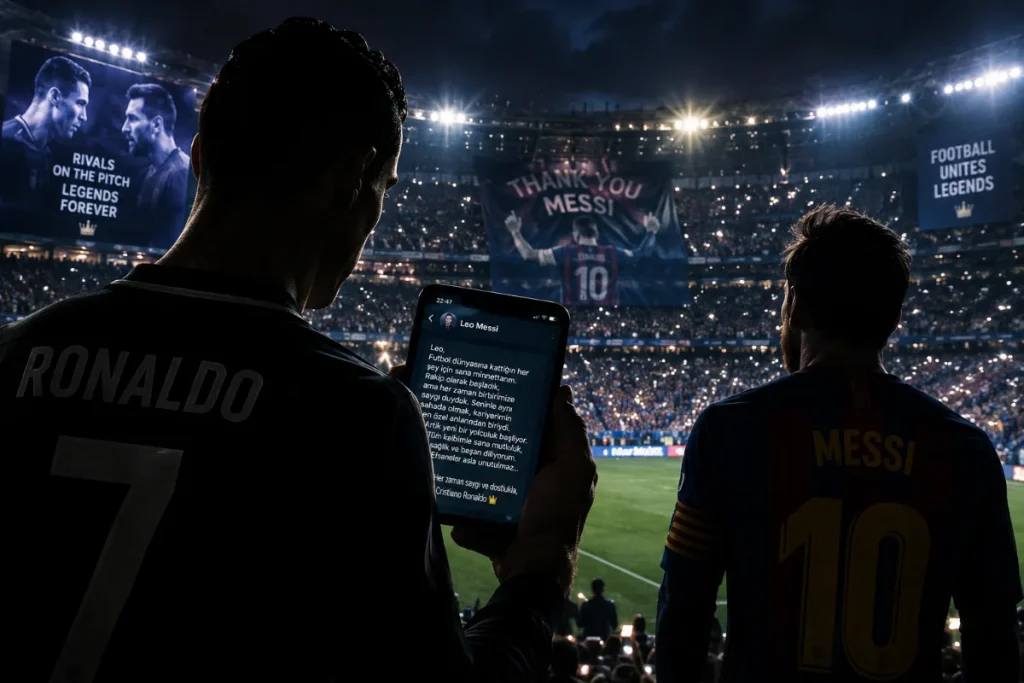 Arjantin’de Messi Devri Kapandı: Ronaldo’dan Ezeli Rakibine Saygı Dolu Selam
