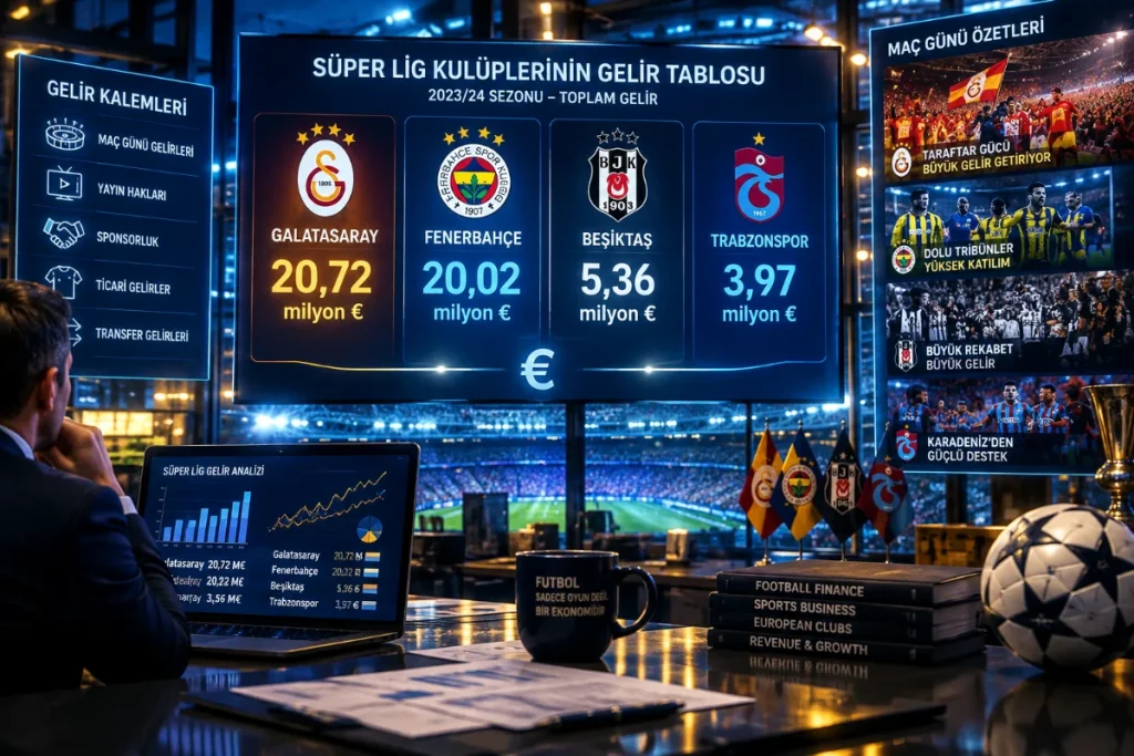 Avrupa Sahnesinde Finansal Tablo: Türk Takımları UEFA’dan Ne Kadar Kazandı?