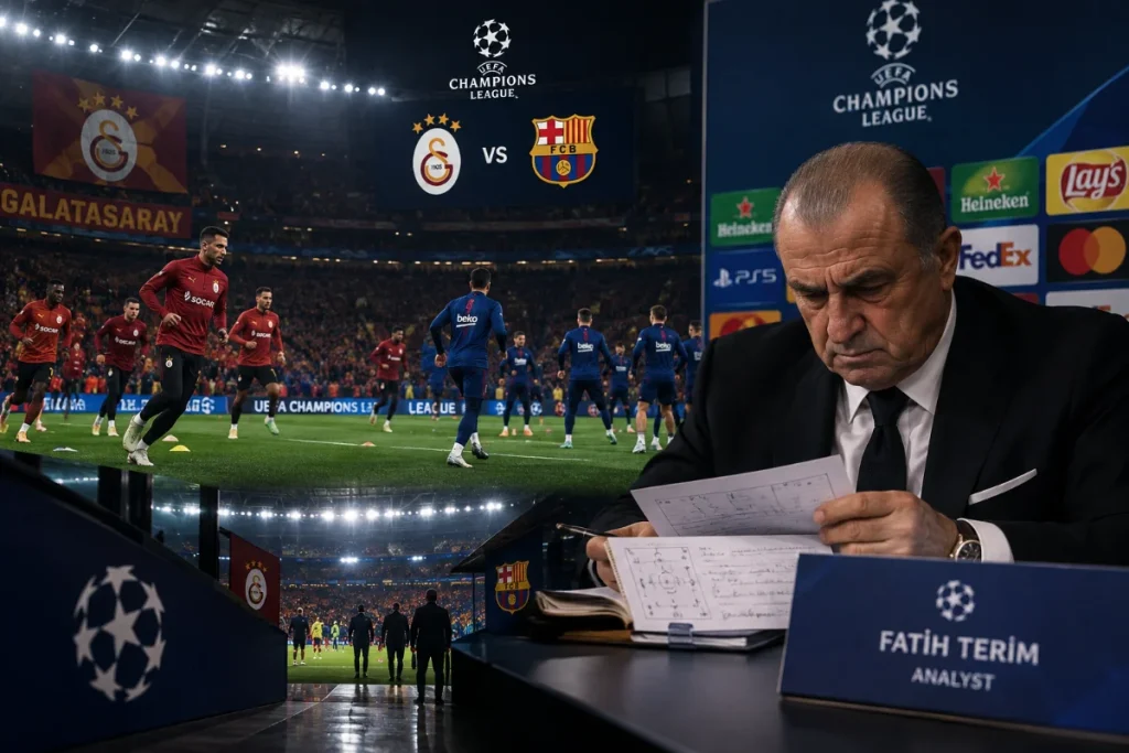 Fatih Terim Şampiyonlar Ligi’nde Kritik Analiz Görevinde