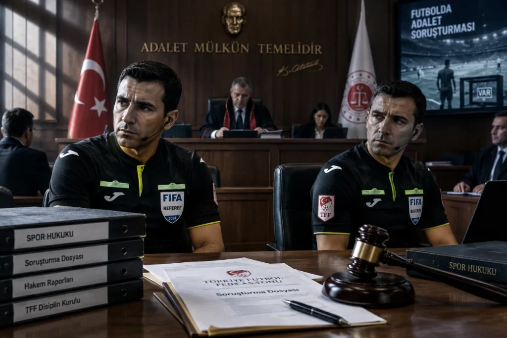 Futbolda Hakem Dosyası: Şike ve Yasa Dışı Bahis İddialarıyla Tutuklama Talebi