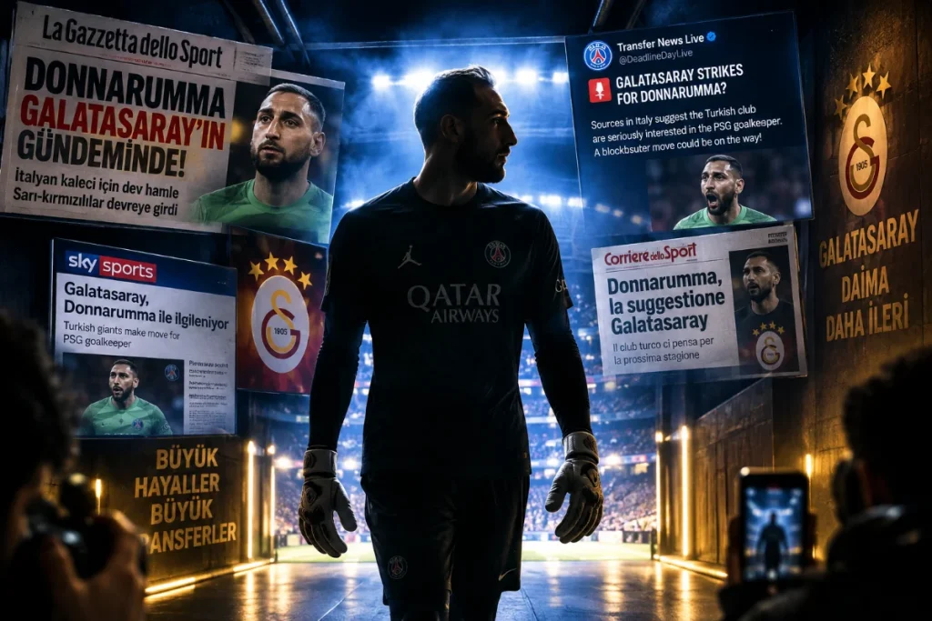 Galatasaray’ın Kalesine İtalyan Duvarı: Donnarumma Sesleri
